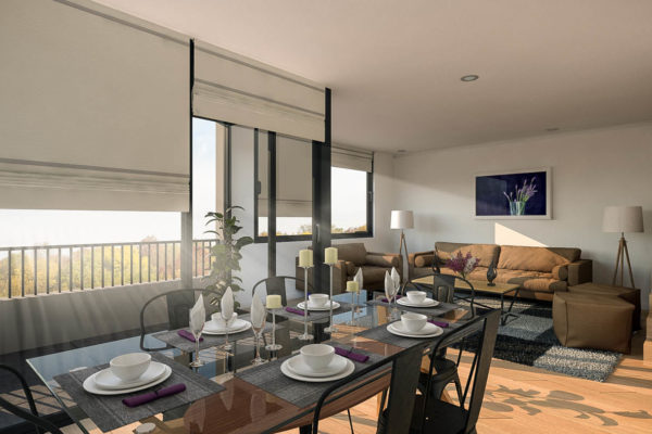 LIVING_GP domotica edificio inteligente casa inteligente - Real Smart Garcia Pica Living