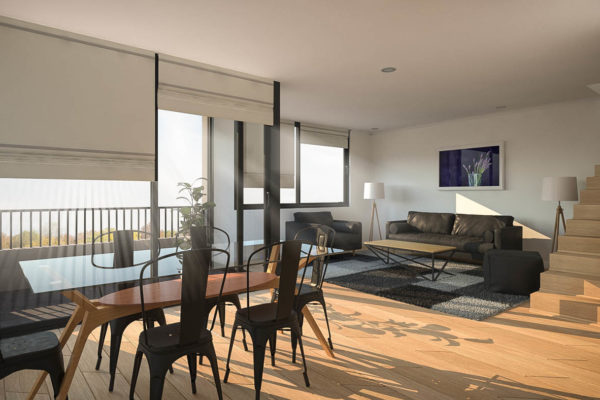 LIVING_2_GP domotica edificio inteligente casa inteligente - Real Smart Garcia Pica Living 2