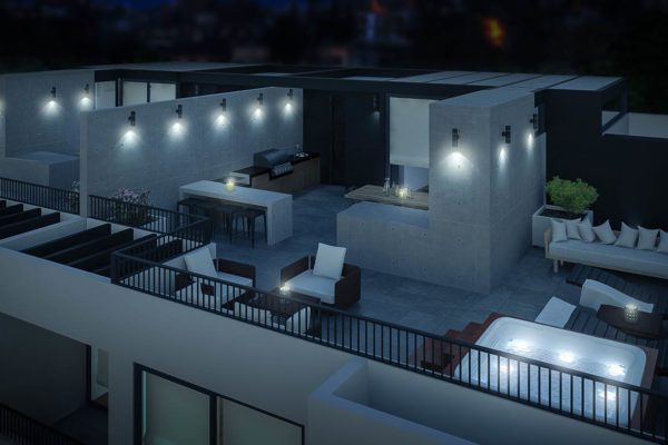 Terraza_GP proyectos inmobiliarios, casa inteligente domótica chile - Real Smart Garcia Pica Terraza