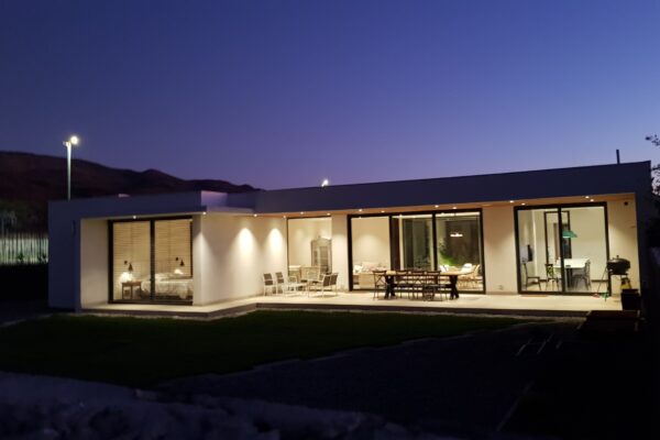 casa inteligente domótica chile - Atrás casa inteligente domótica chile - Real Smart Casa Chicureo Atrás